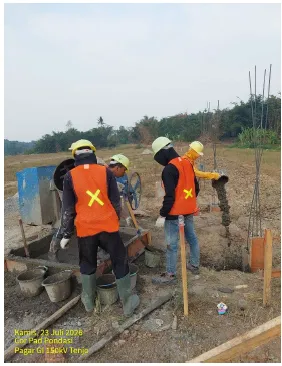 PENGADAAN PEKERJAAN PEMBANGUNAN PAGAR PENGAMAN LAHAN ASET PT PLN (Persero) GI 150 kV TENJO